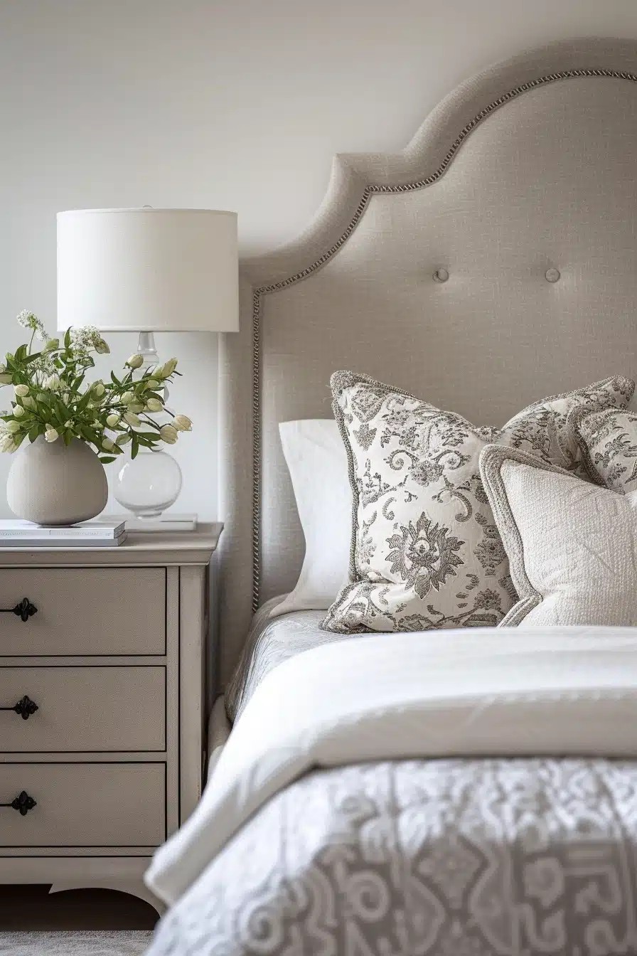 Luxe Grey Headboard