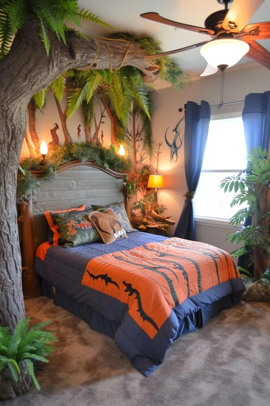 Dinosaur Adventure Bedroom