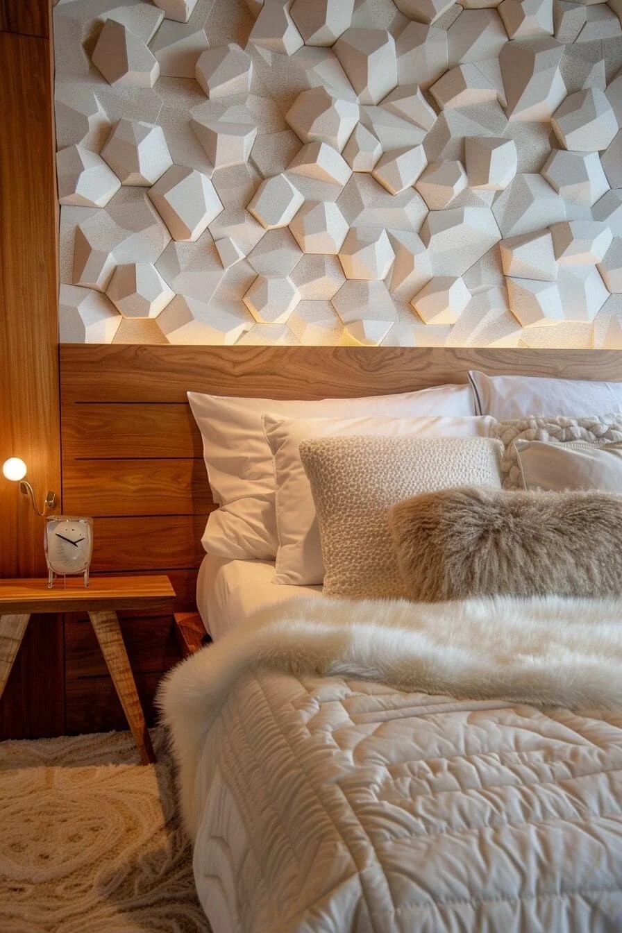 Honeycomb Textured Walls