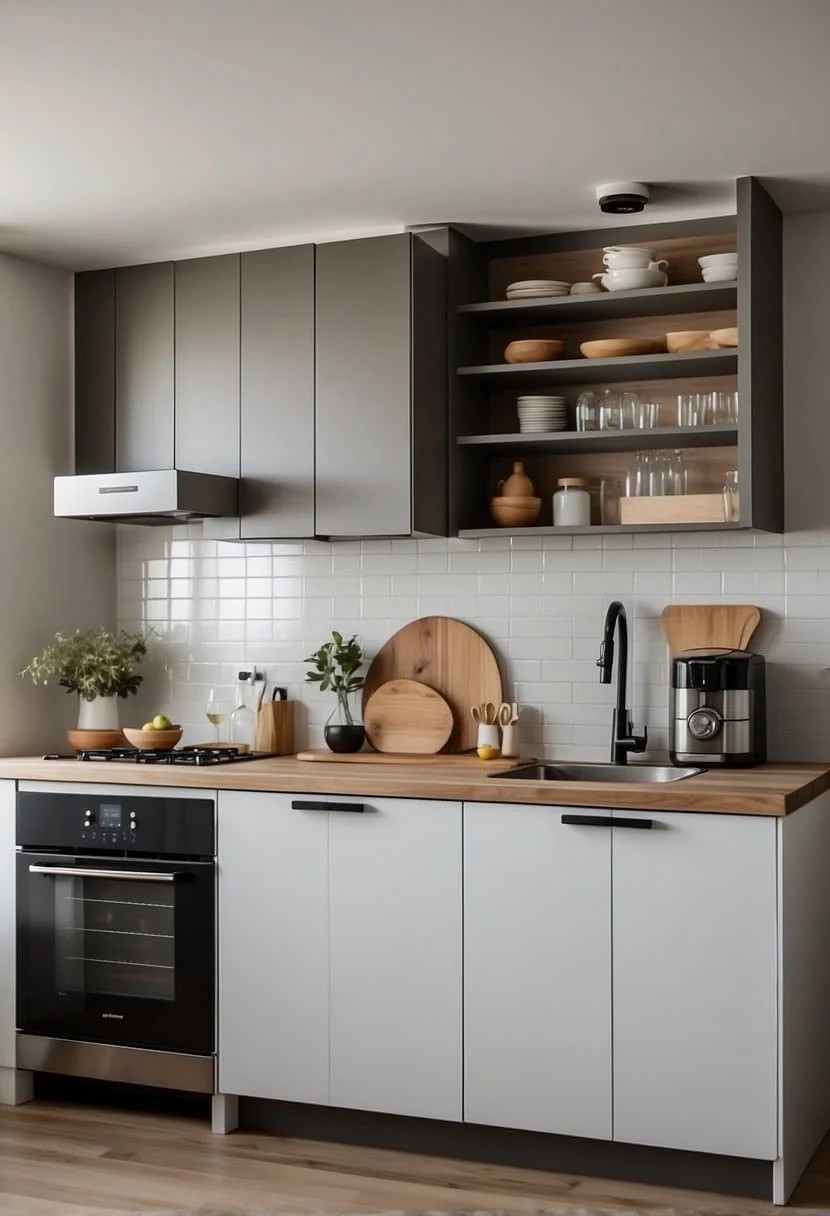 Opt for a Minimalist Style in Your Small Kitchen Decor