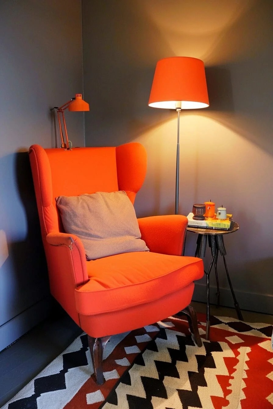 Tangerine Armchair