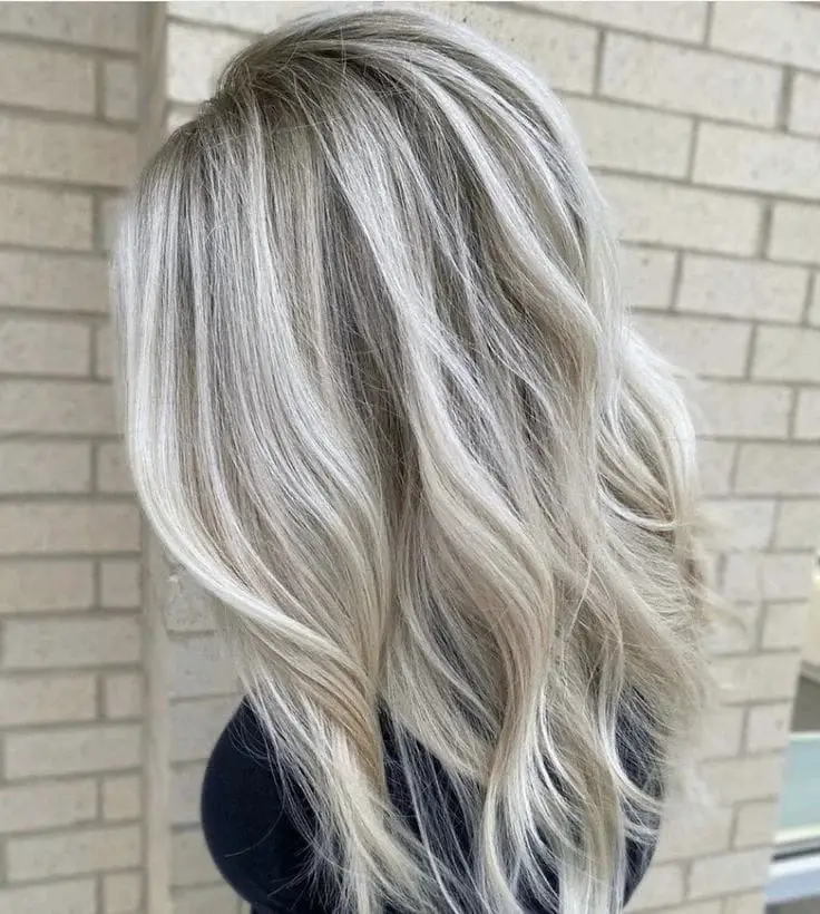 Ice Blonde Balayage