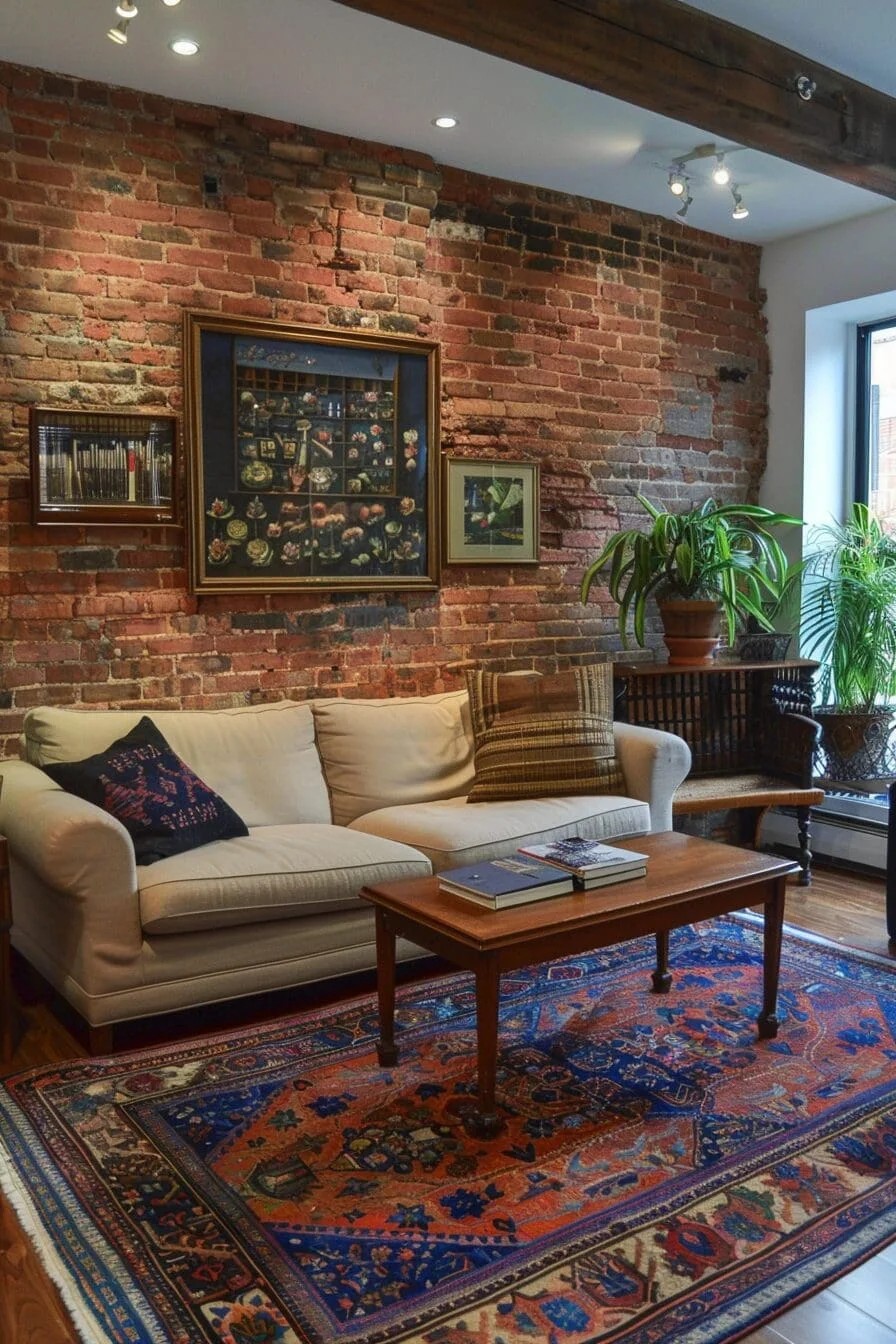 Exposed Brick Wall (Reddish Hue)