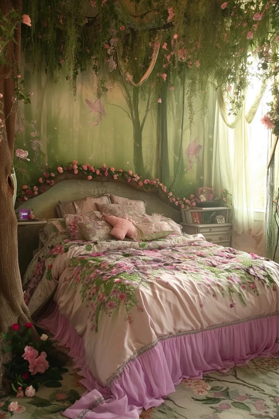 Use Fairy-Themed Bedding