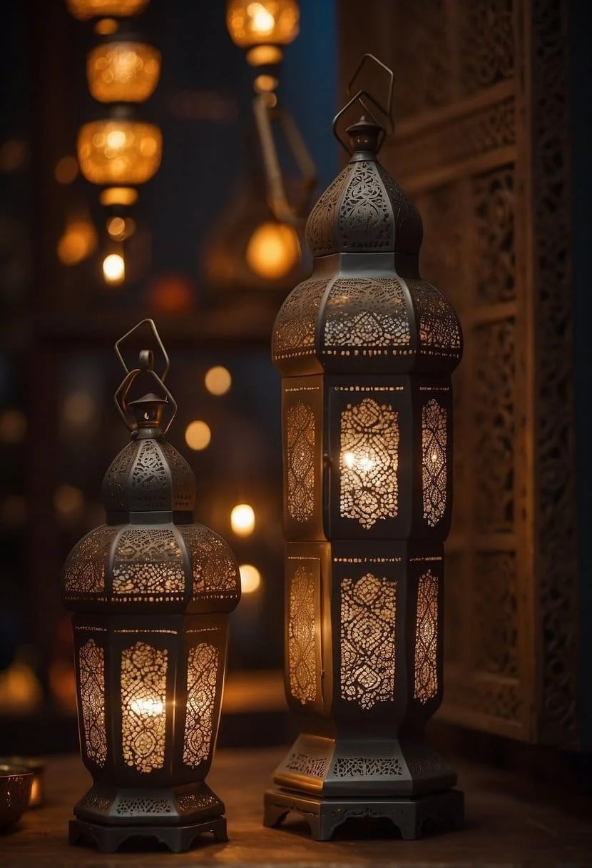 Moroccan Inspired Table Lanterns