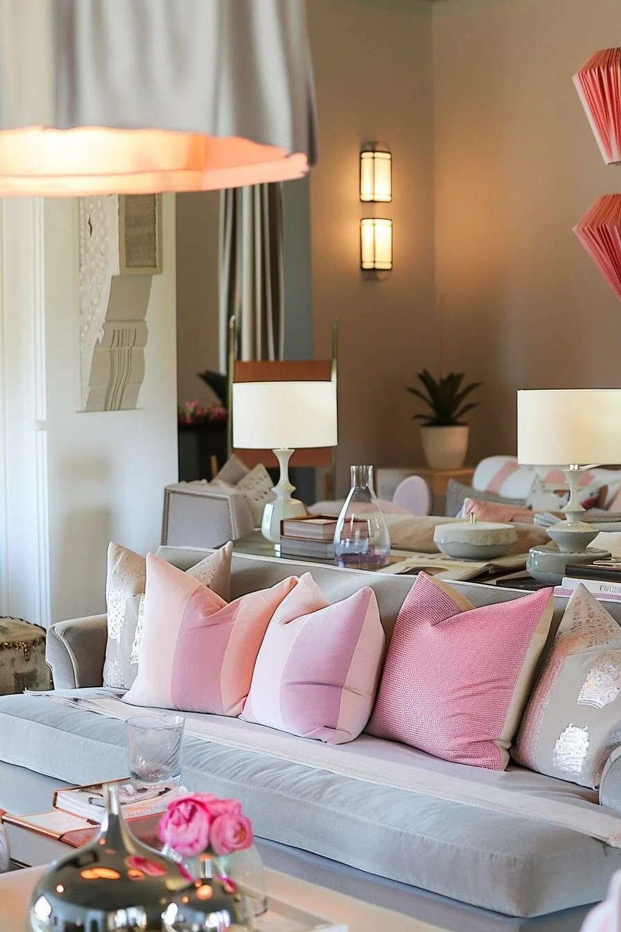 Pink Tonal Decor