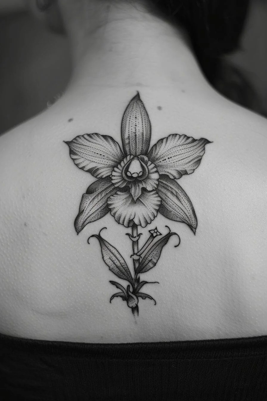 Orchid Tattoo