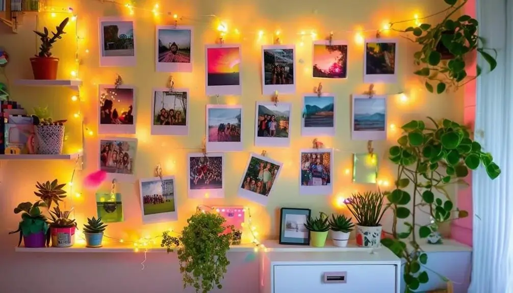 Photo collage wall