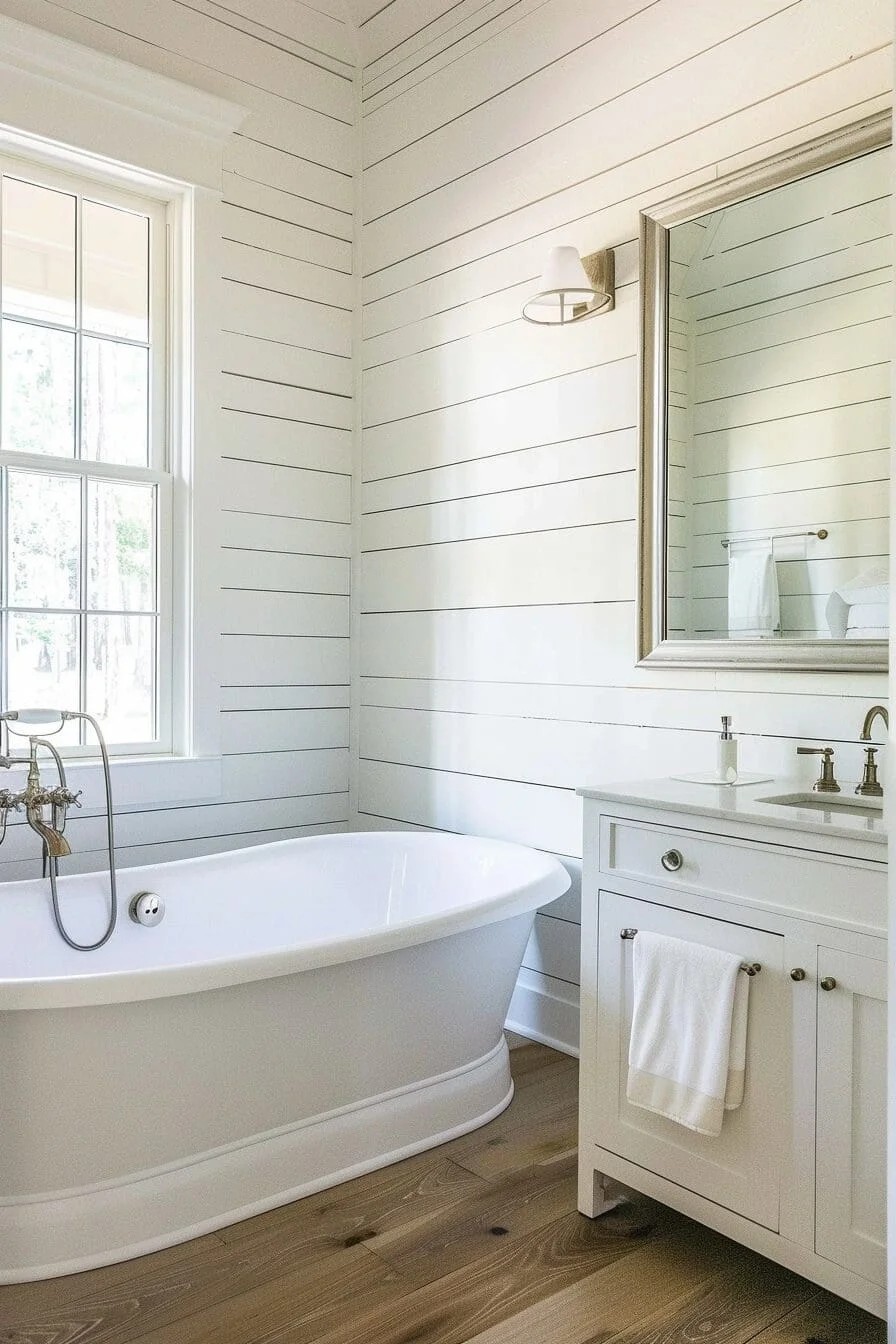 Shiplap Accent Wall