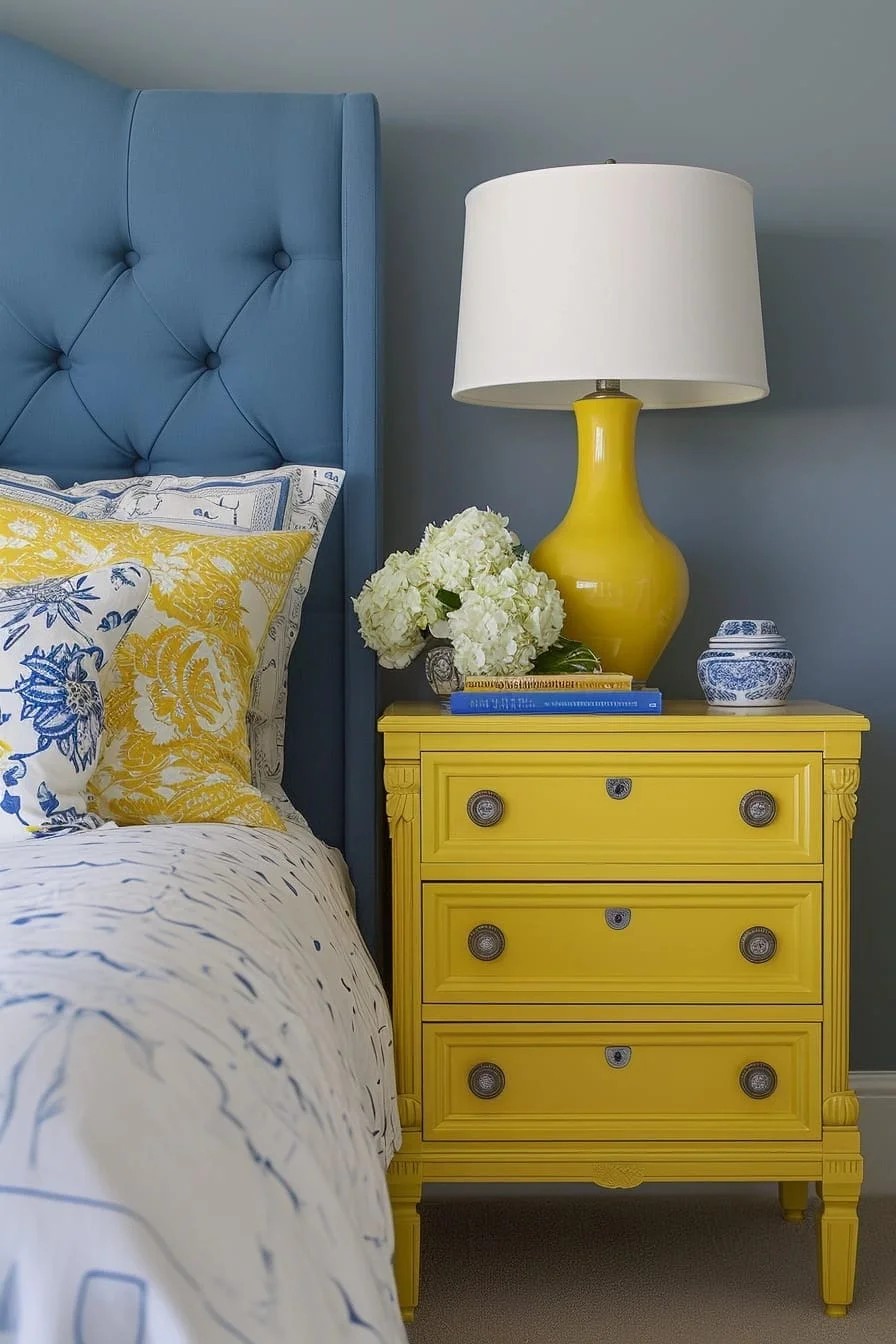 Canary Yellow Nightstands