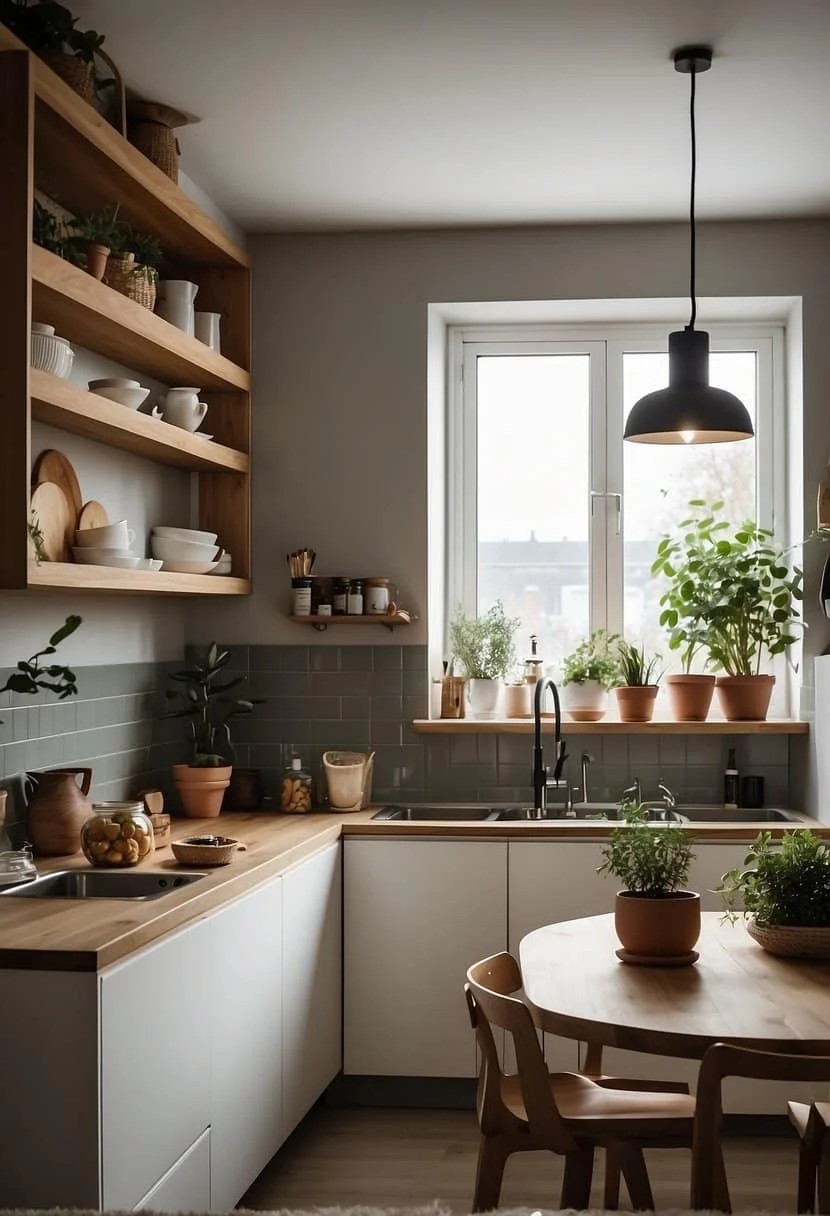 Use Light Colors to Make Your Small Kitchen Look Larger