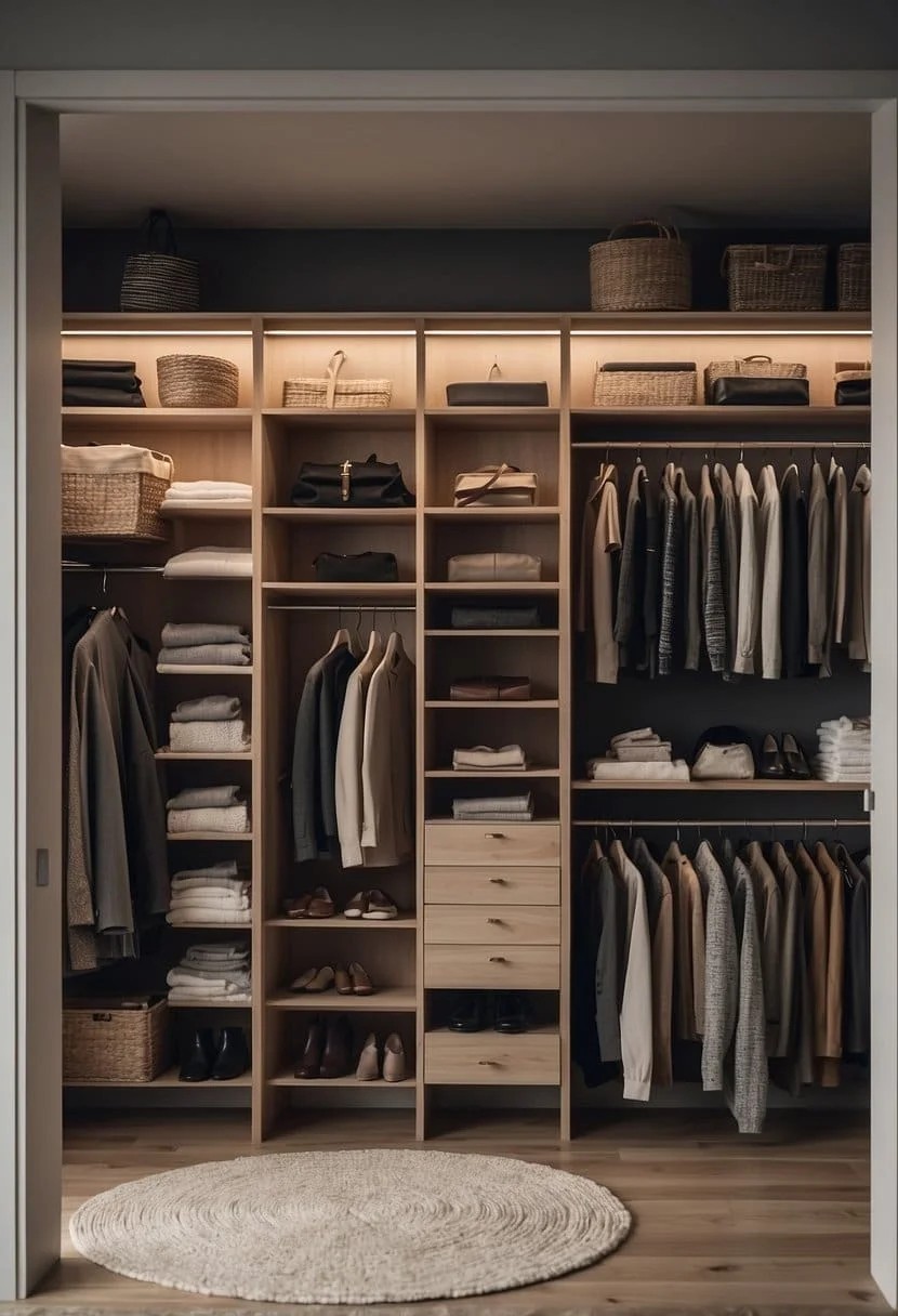 Adjustable Closet Systems for Customized Organization