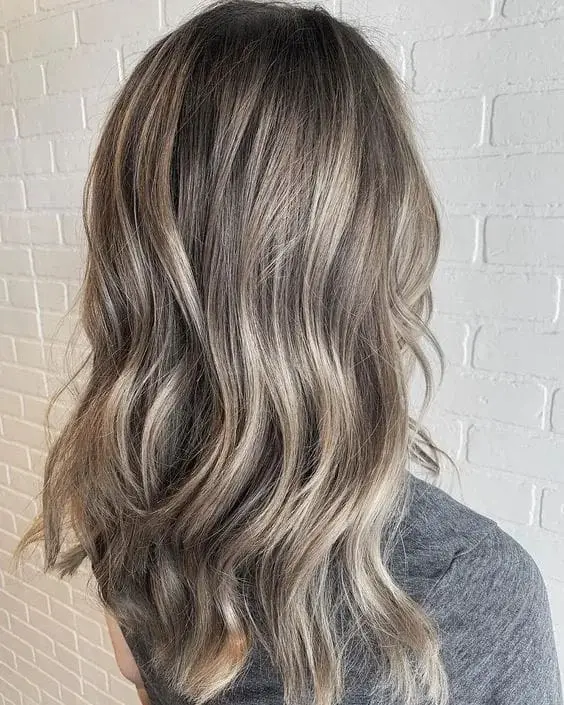 Ash Blonde Balayage