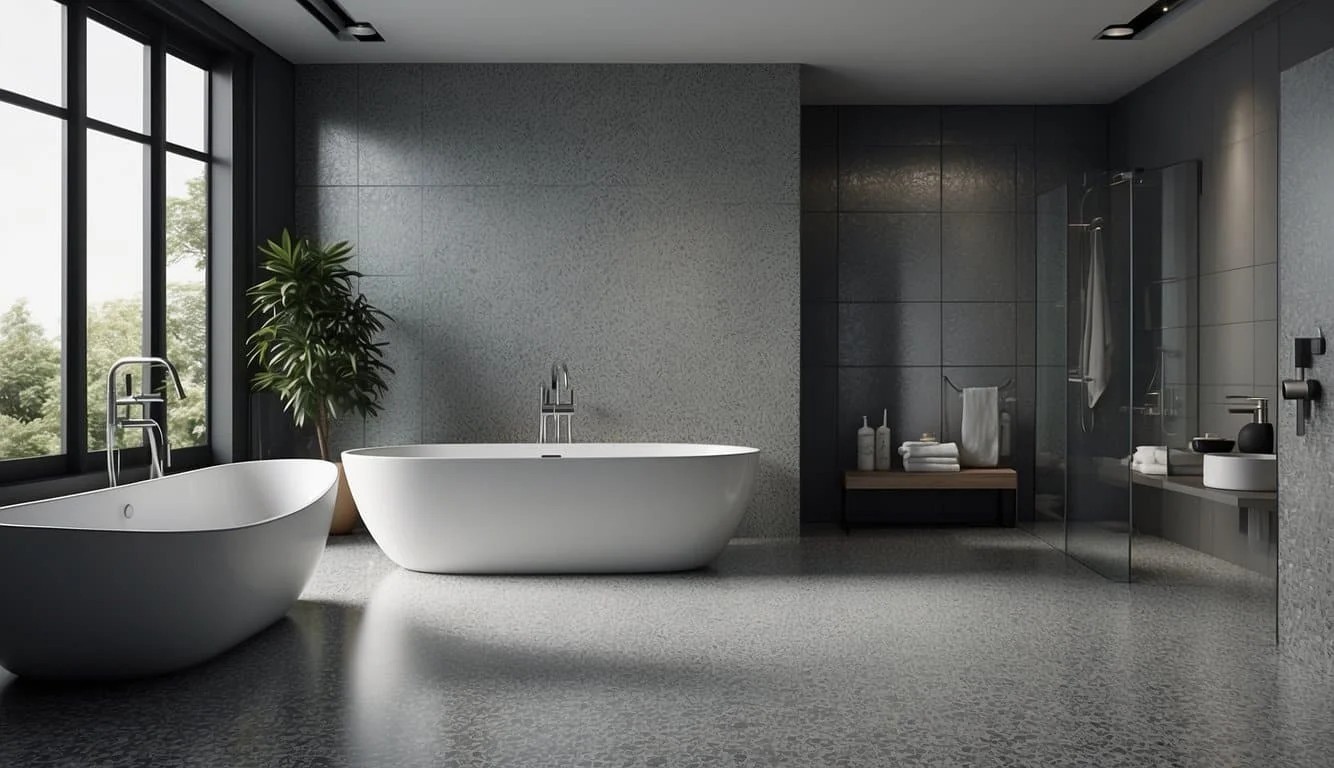 Terrazzo Bathroom Floor Tiles