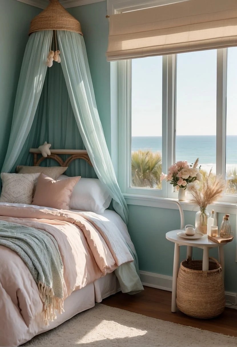 Coastal-Inspired Girl’s Bedroom