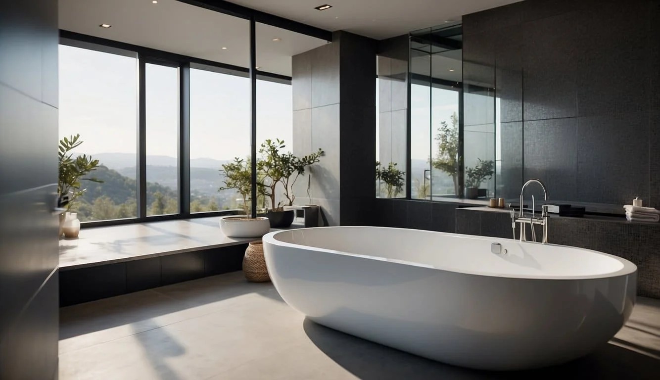 Modern Luxury and Sleek Sunken Bathtubs