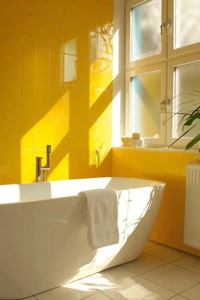 Sunny Yellow Walls