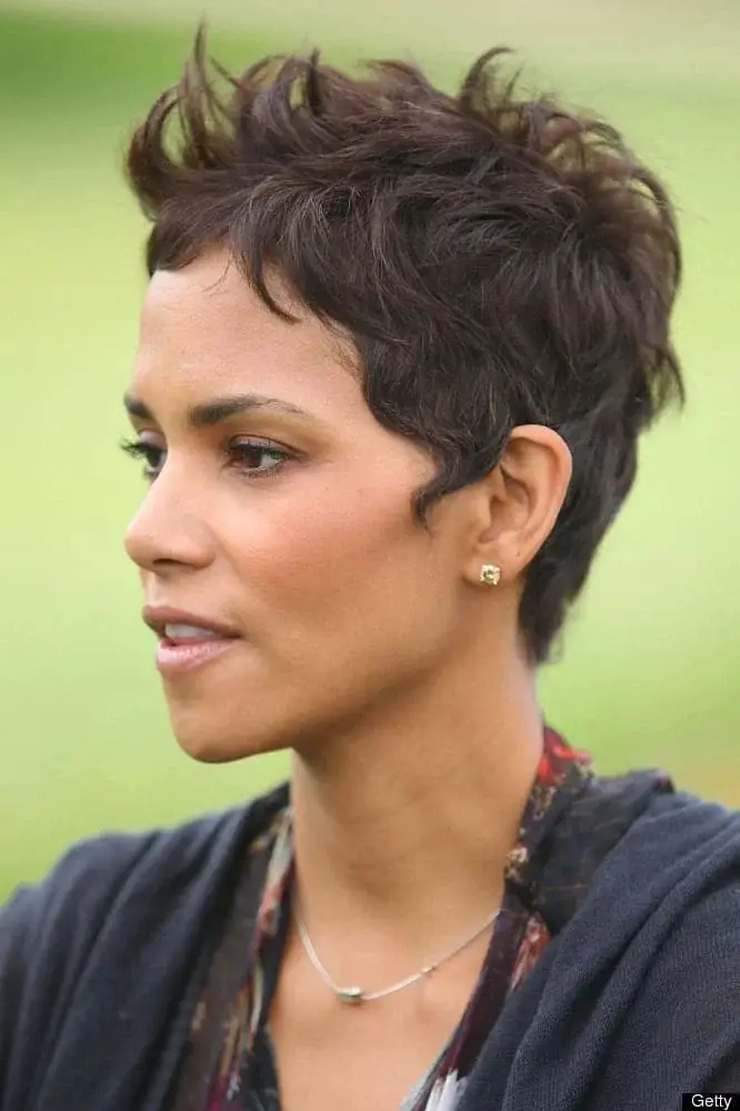 Halle Berry’s Textured Signature