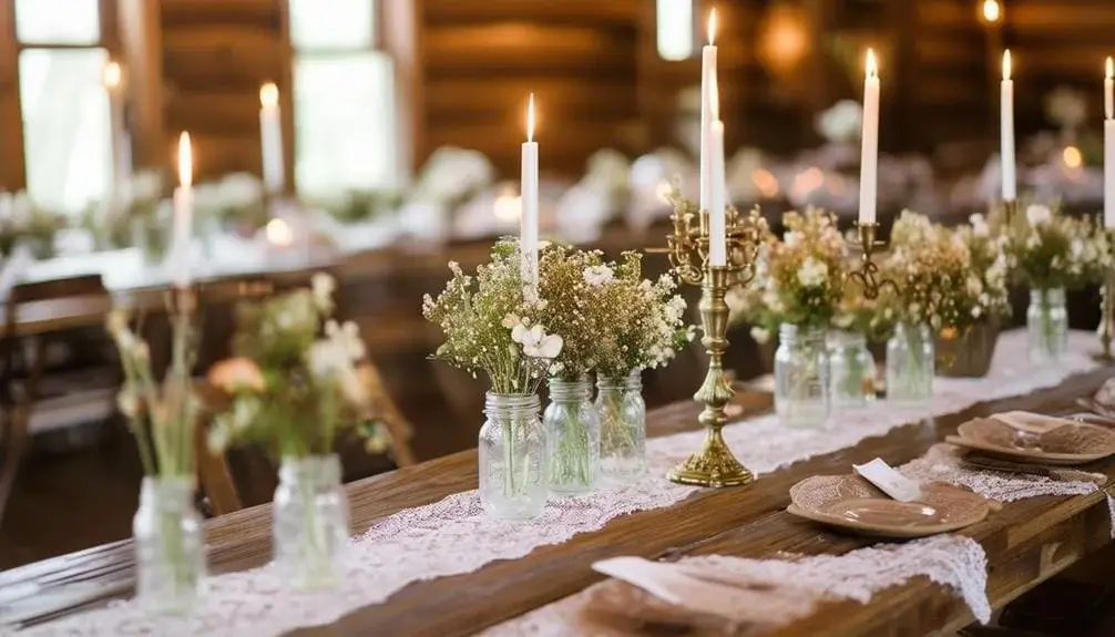 Vintage Lighting with Candelabras