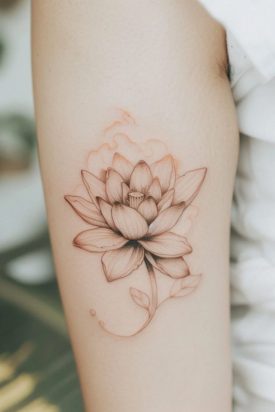 Waterlily Tattoo