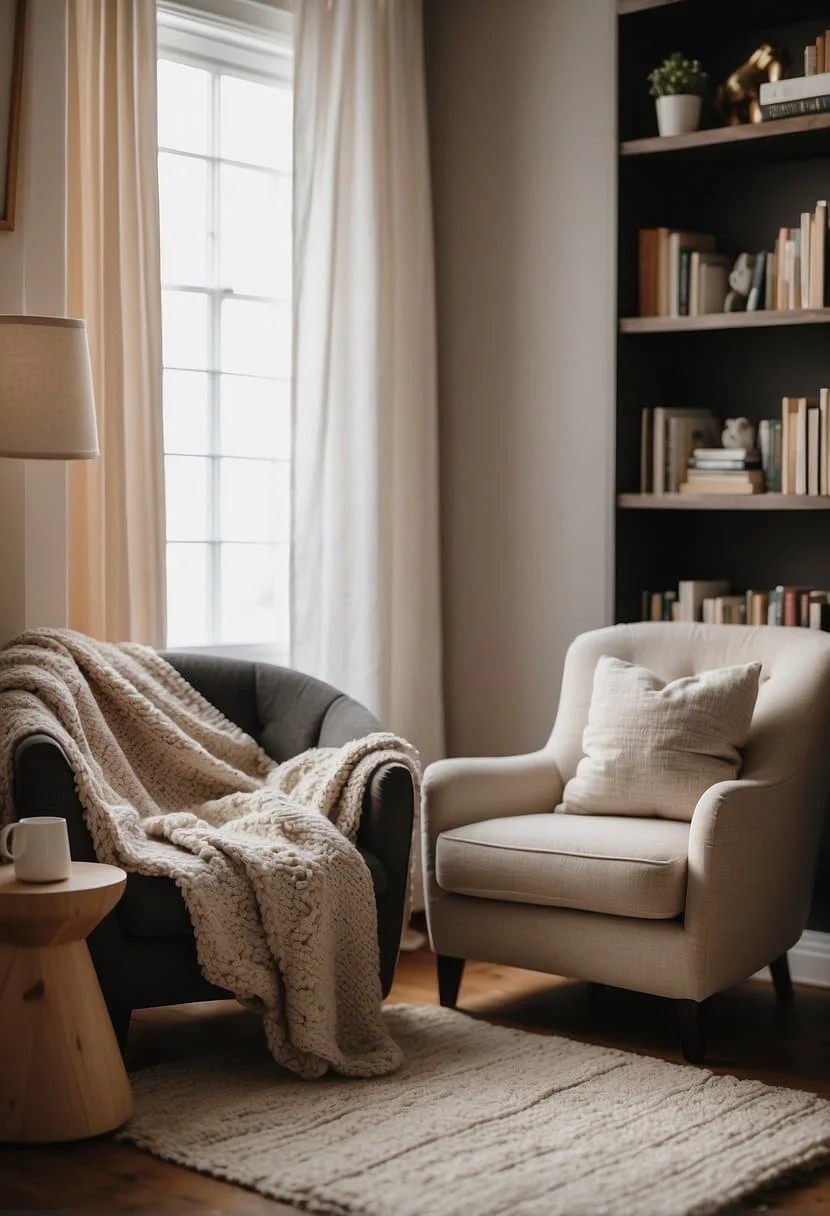 Design a Reading Nook with Plush Pillows