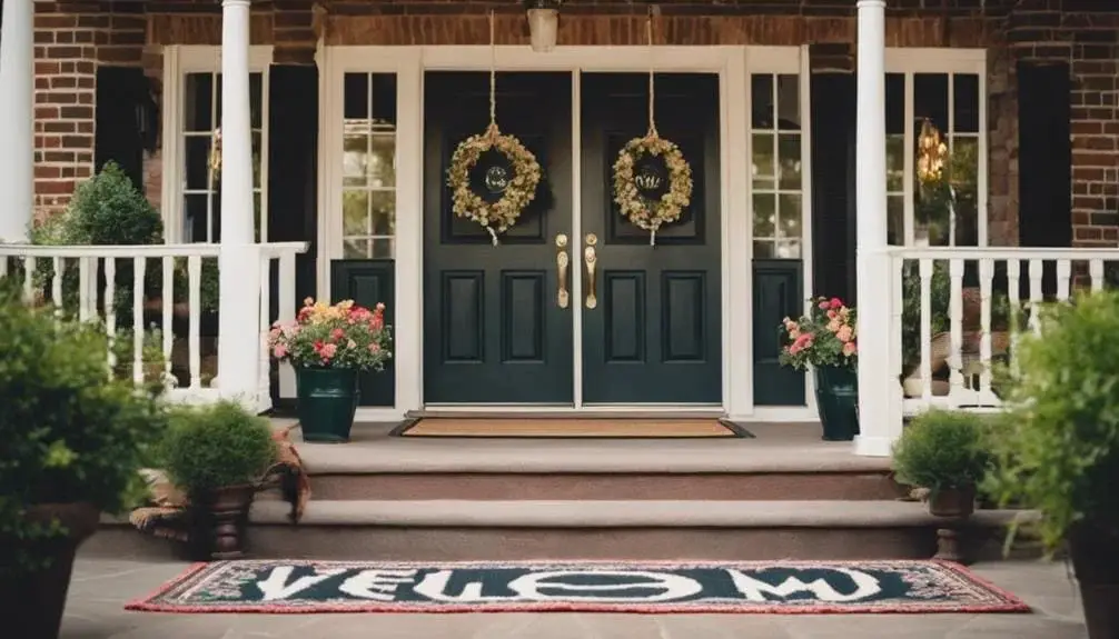 Monogrammed Welcome Signs