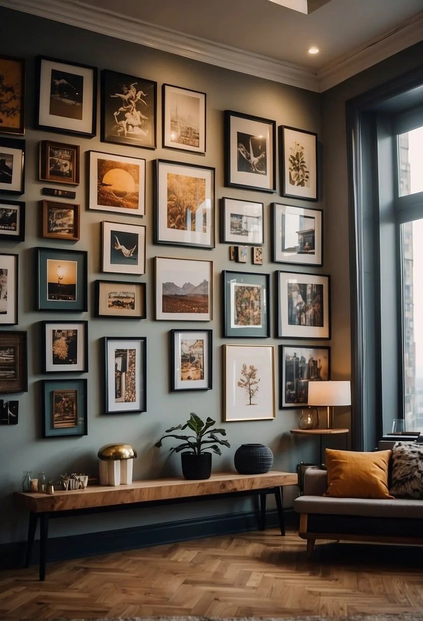 Eclectic Gallery Wall