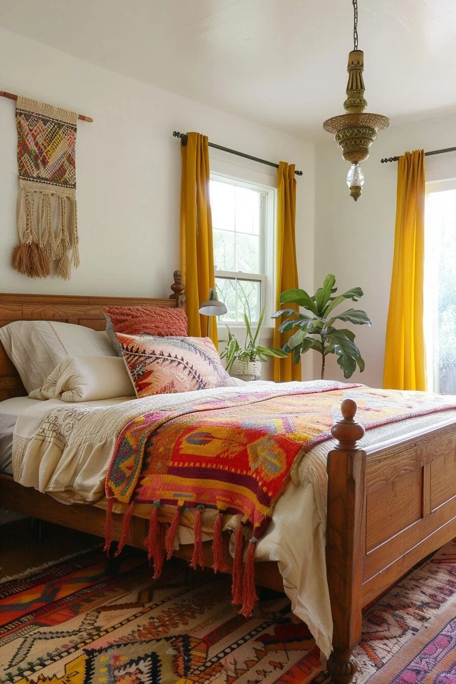 Southwestern Yellow with Terracotta Accents