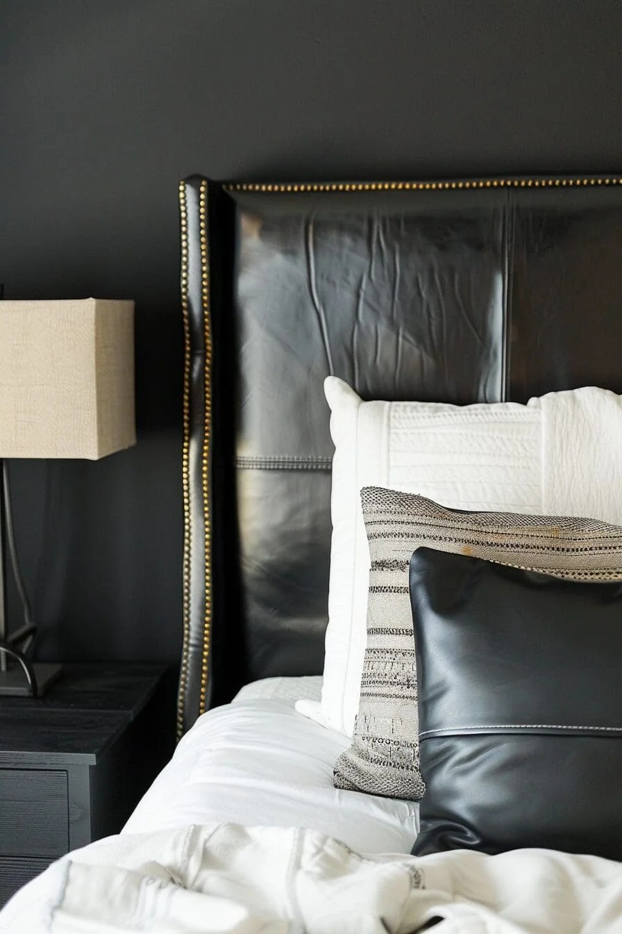 Leather Headboard