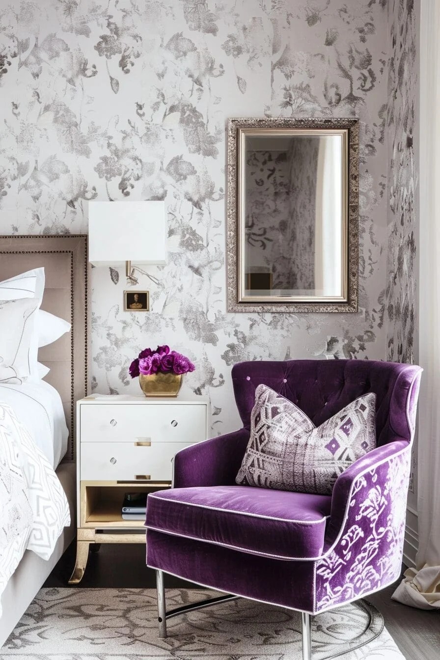 Amethyst Accent Chair