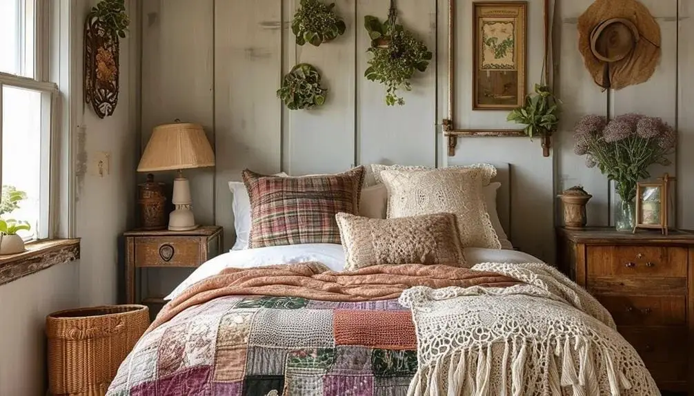 Mix Textures on Bed