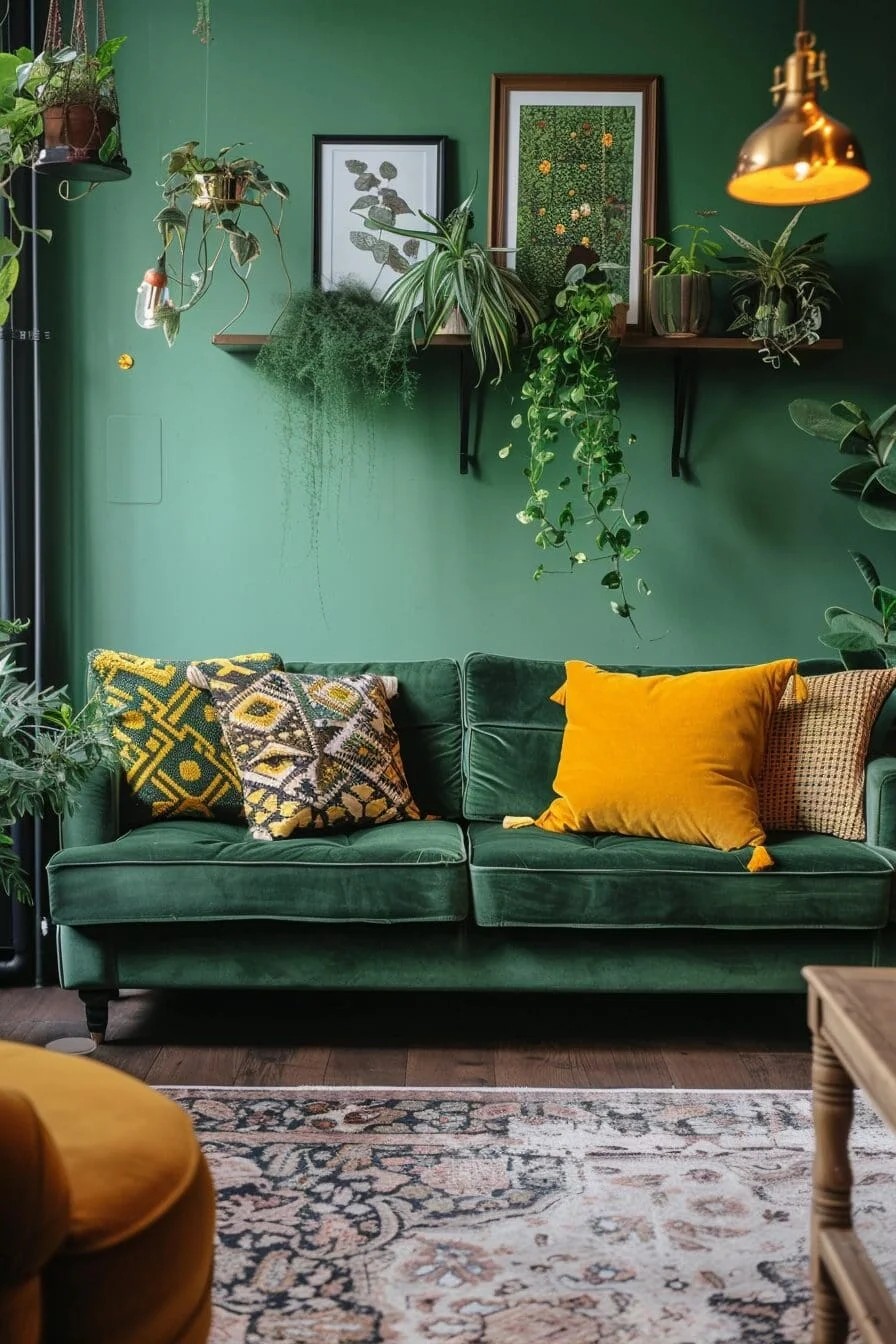 Green and Yellow Color Palette