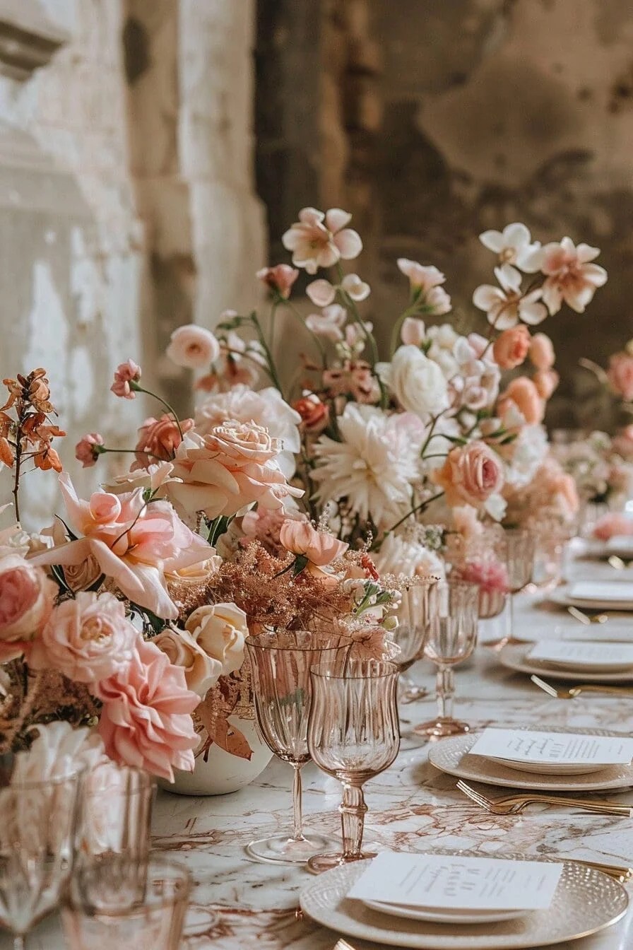 Marble Place Settings