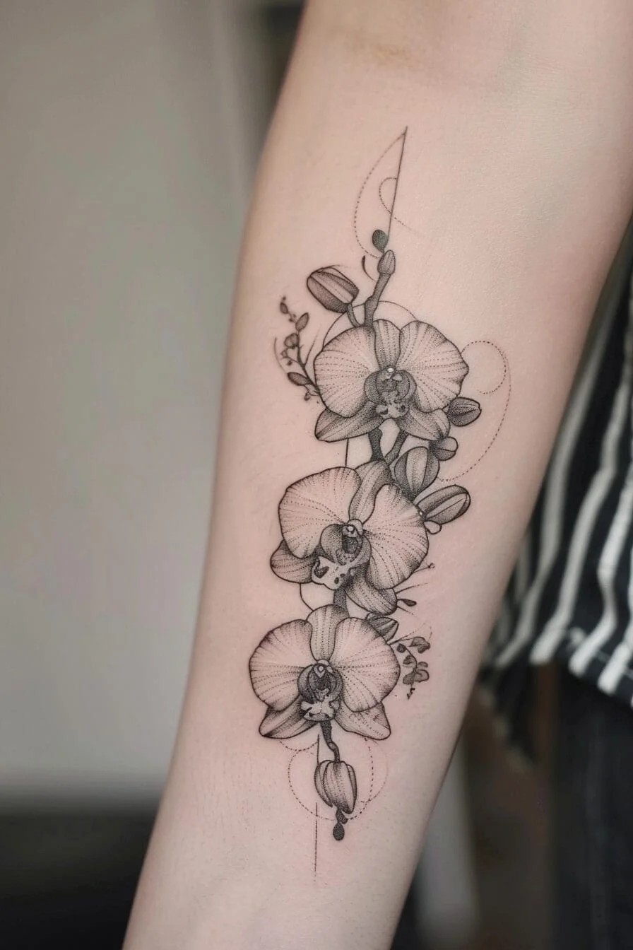 Orchid Tattoo