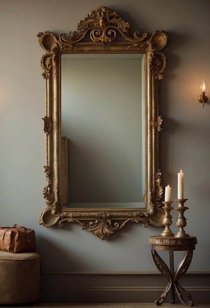 Vintage Mirror for Old-World Charm