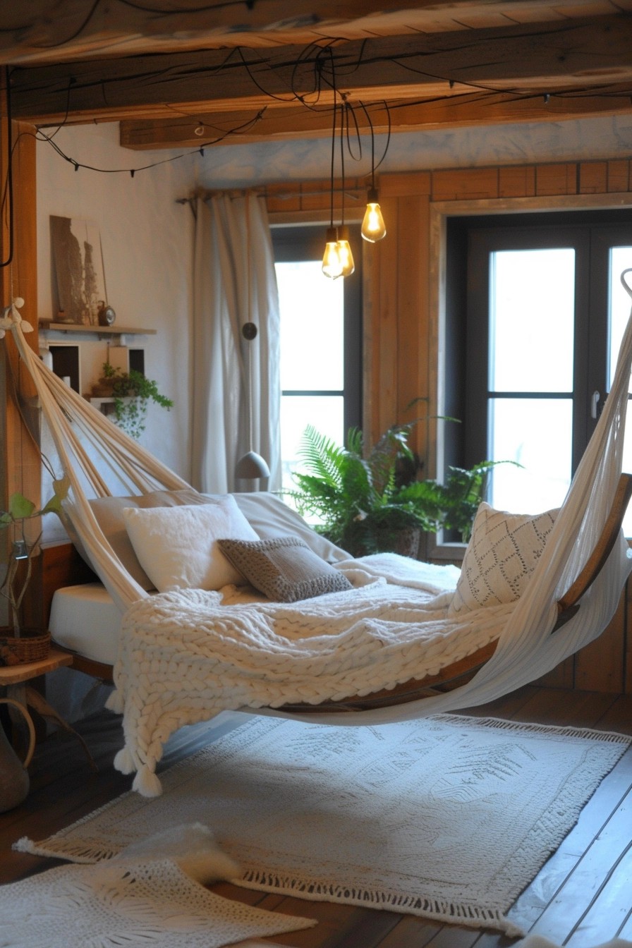 Hammock-Style Bed