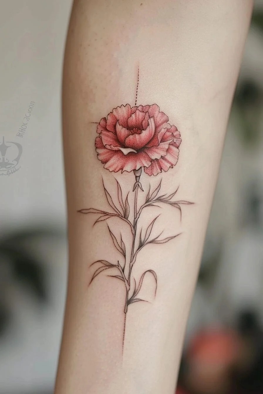 Carnation Tattoo