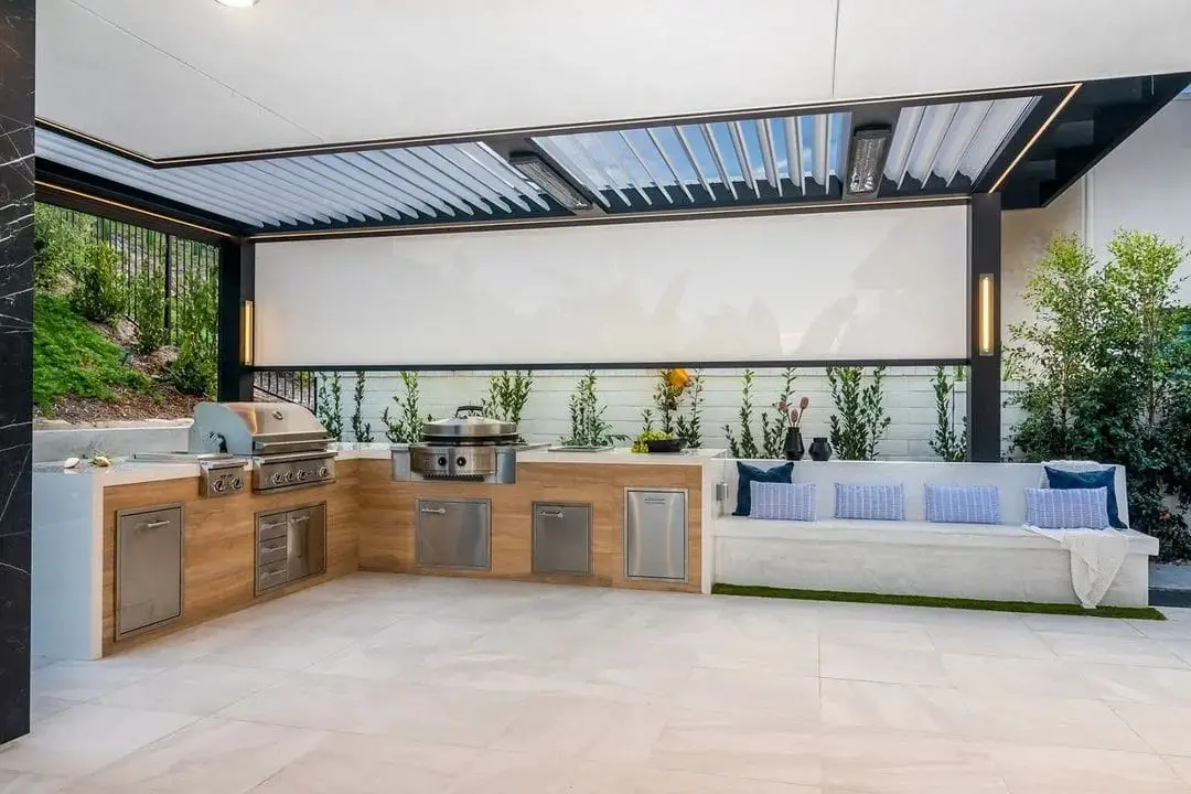 Indoor-Outdoor Kitchen