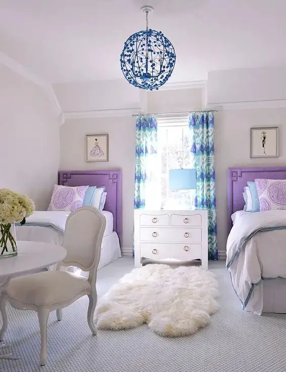 Purple Shared Room