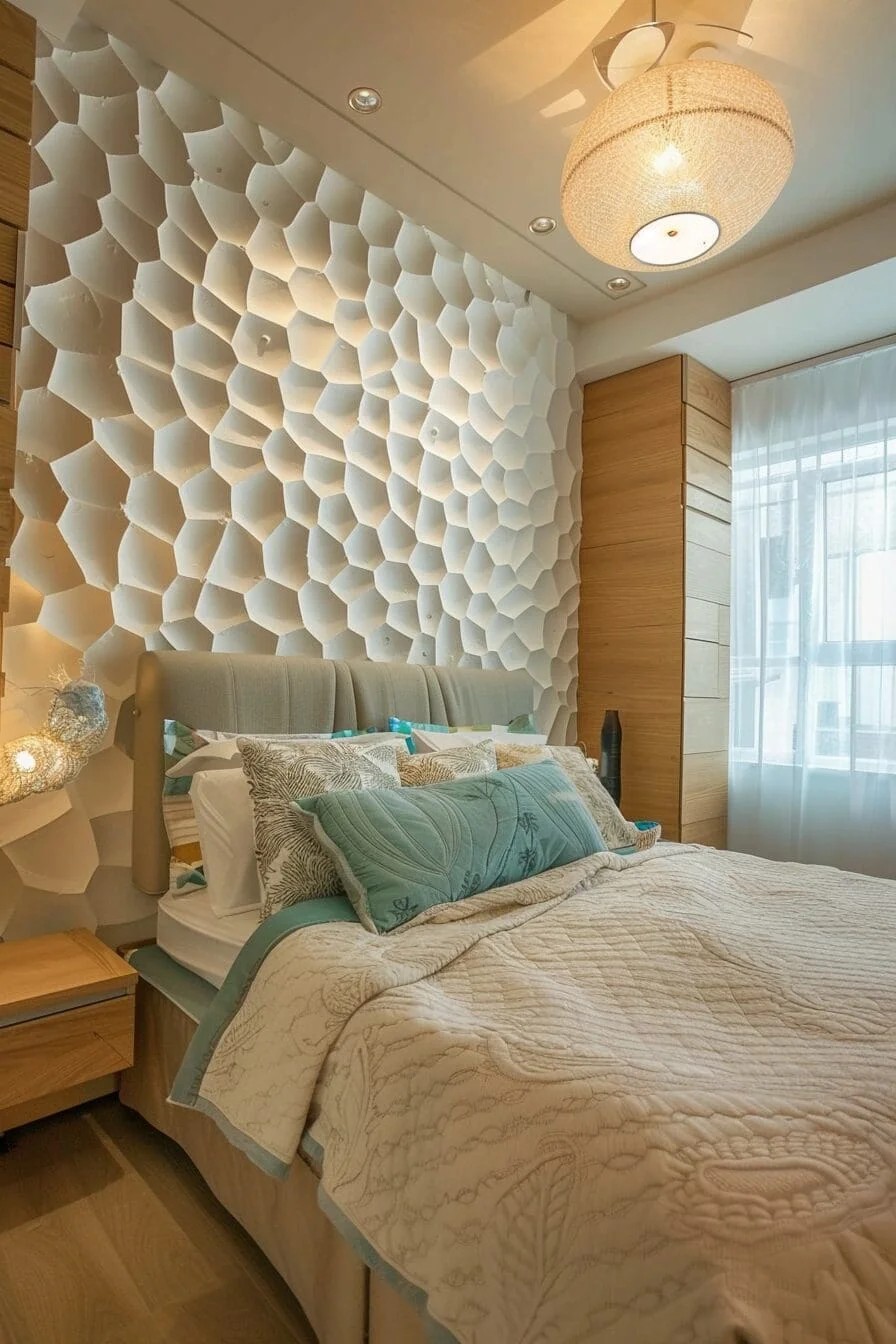 Honeycomb Textured Walls