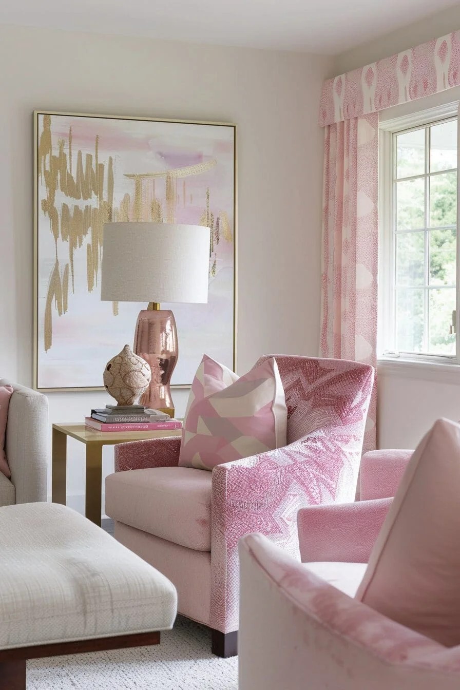 Pink Tonal Decor