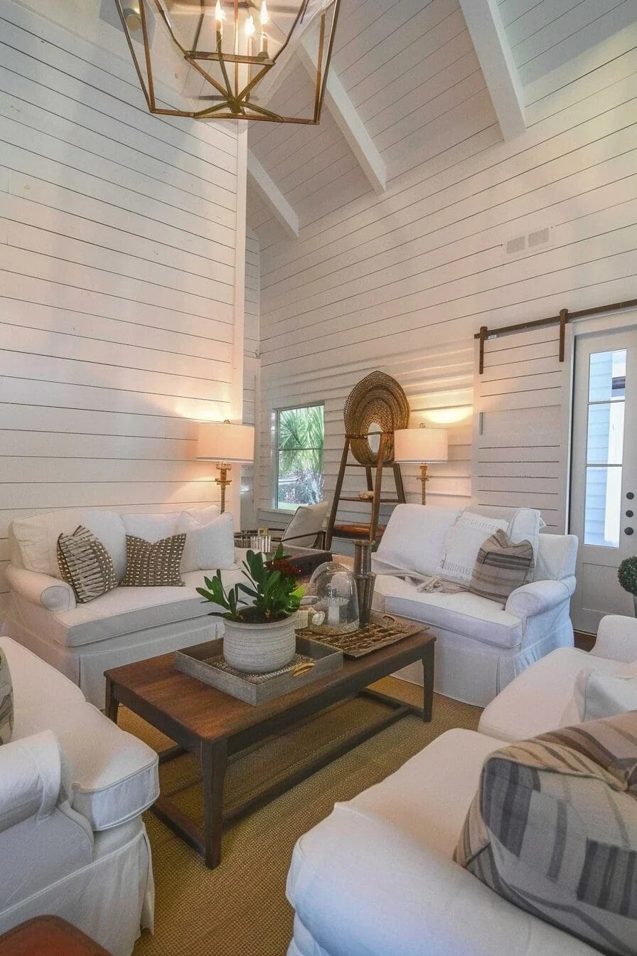 Shiplap Accent Wall