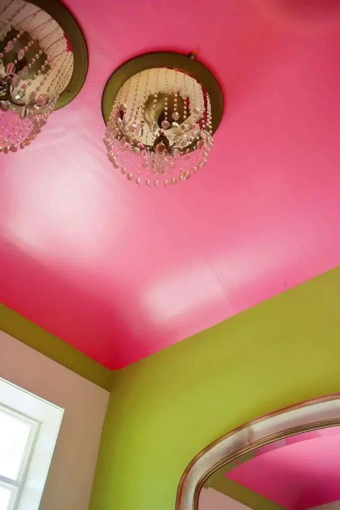 Watermelon Pink Ceiling