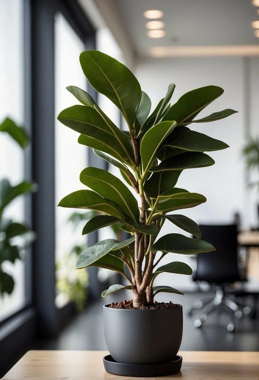 Rubber Fig Plant