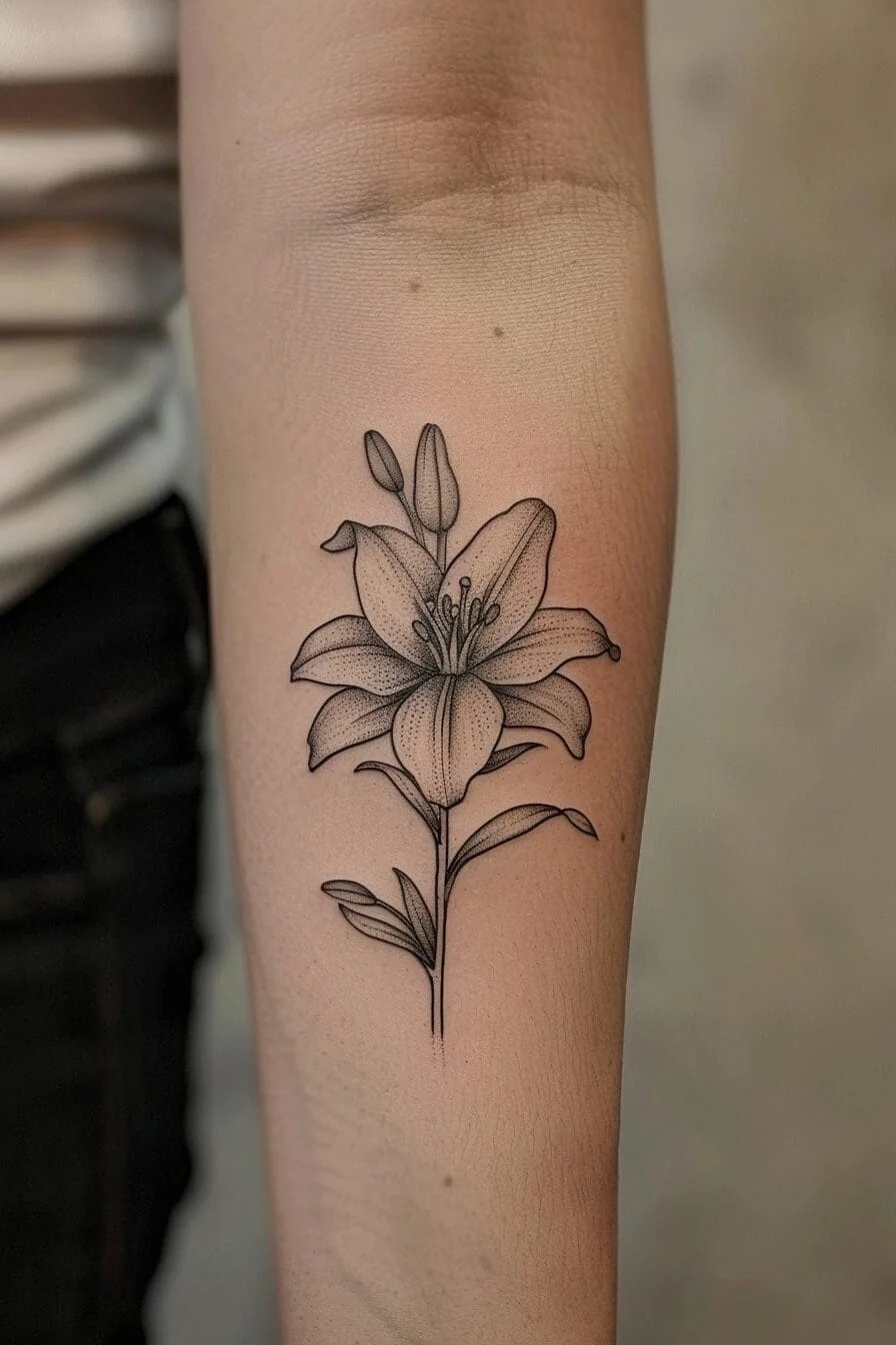 Lily Tattoo