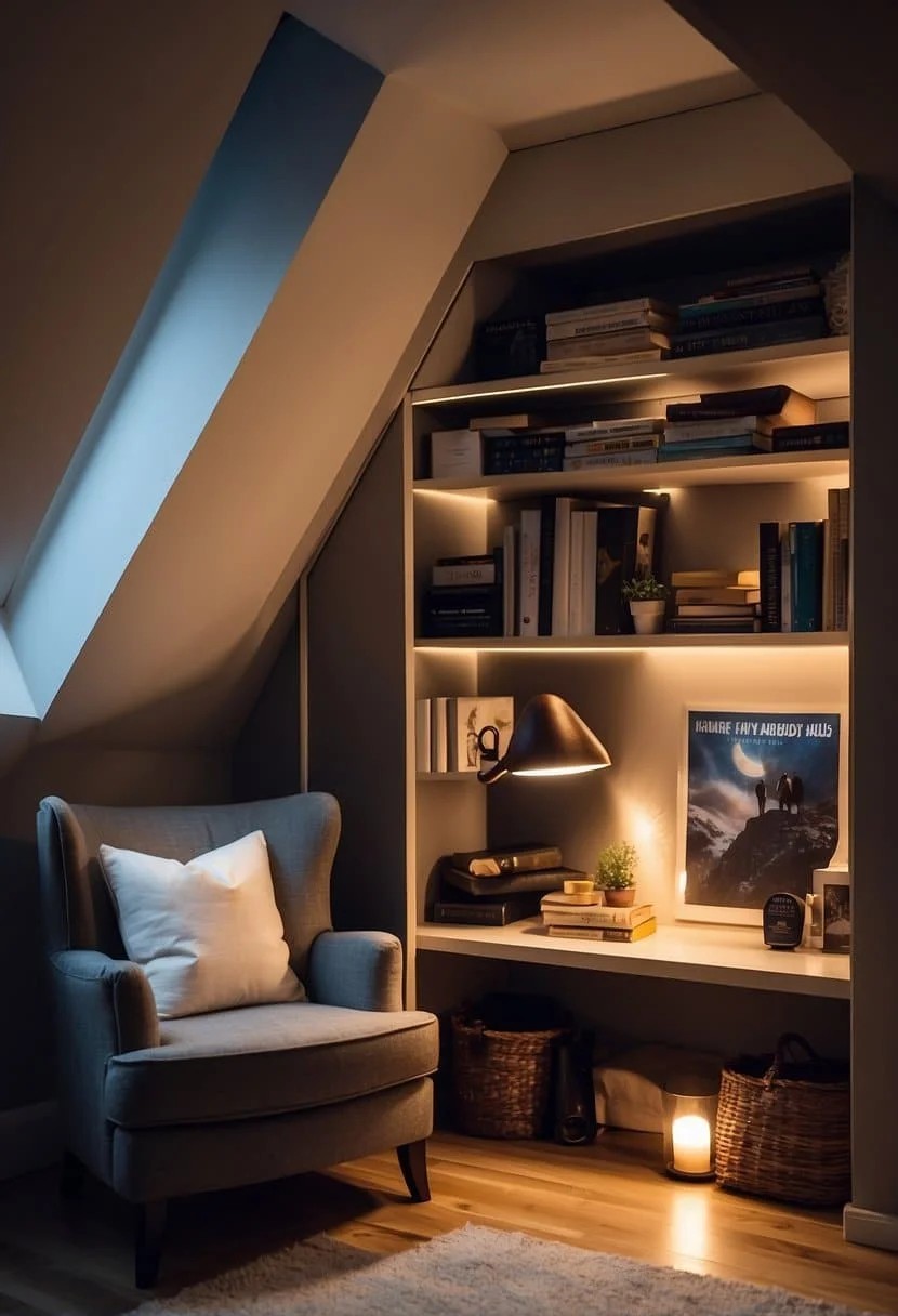 Transform a Closet into a Reading Retreat