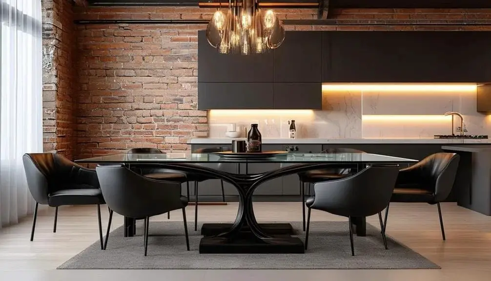 Glass Dining Table for Elegance