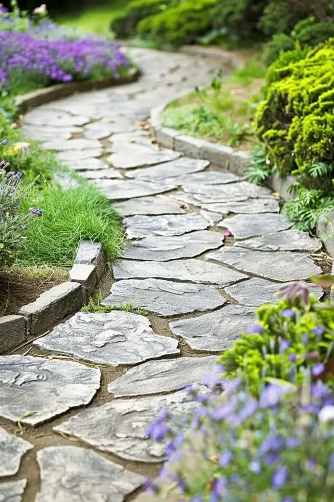 Pathway with Edging