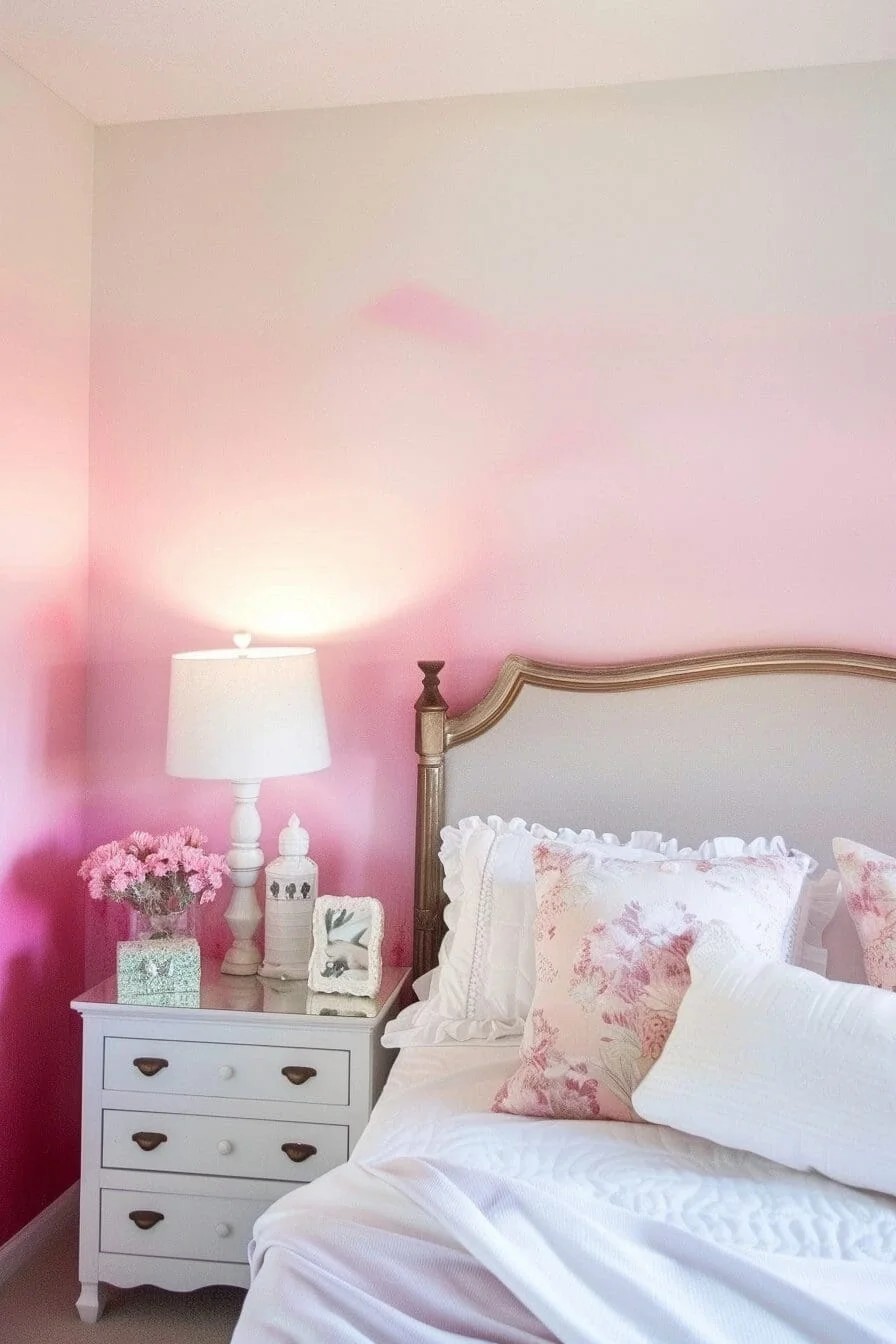 Ombre Wall Treatment