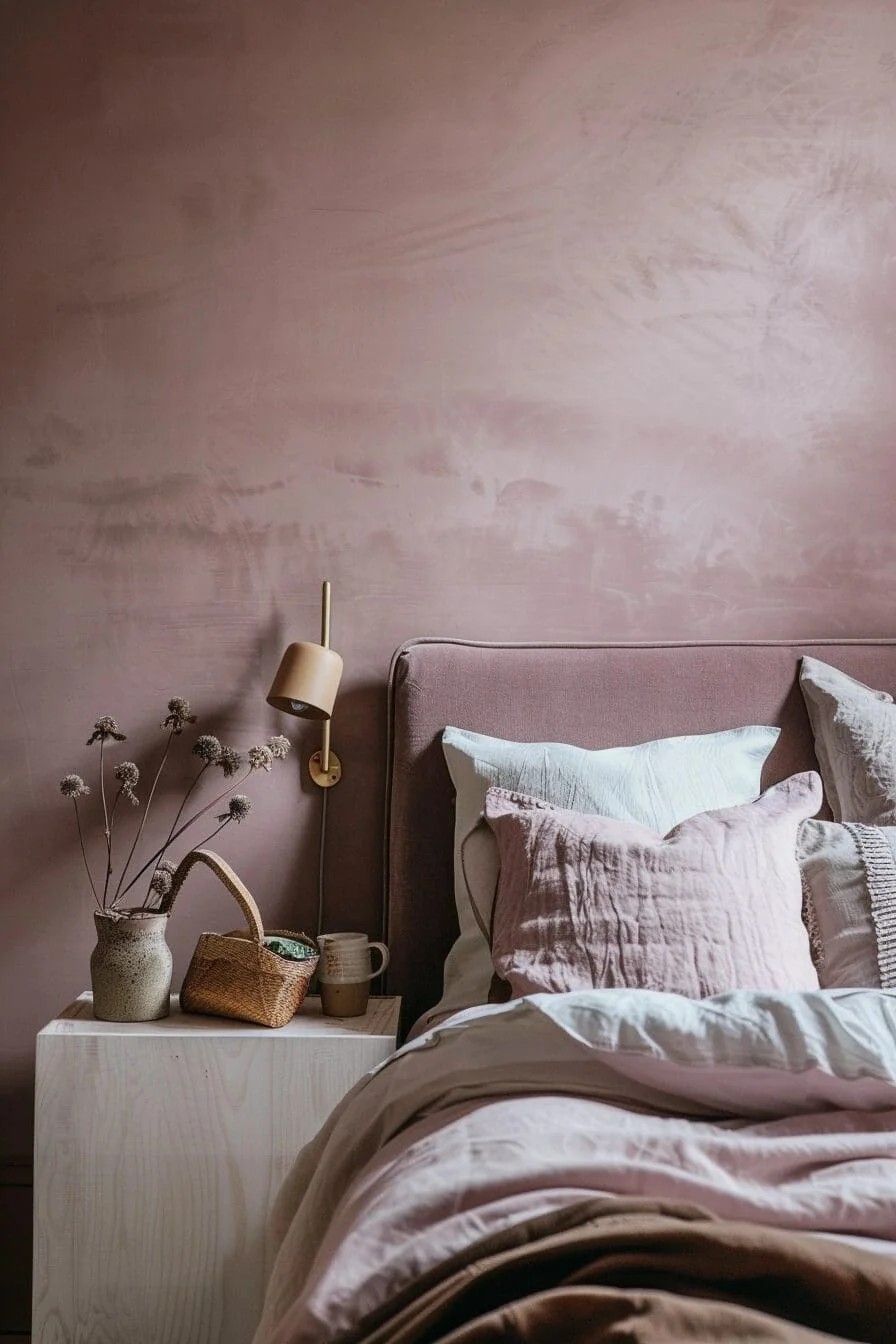 Dusty Rose Walls